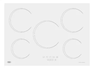 Anafe Vitroceramico Vitro V 26-5 Tst 5 Hornallas Blanco 52x71 Cm