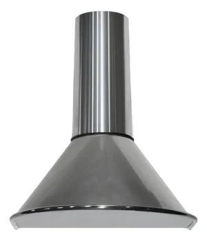 Campana Cocina Circular Acero Vacío 60 cm, sin motor, cubre caños