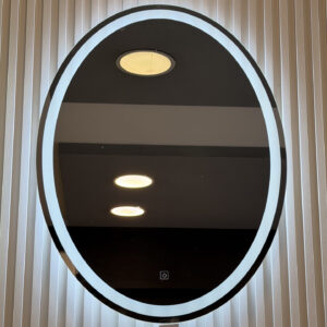 Espejo oval Benchik 60x80 con touch