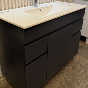 Mueble para baño 98x44 gris grafito