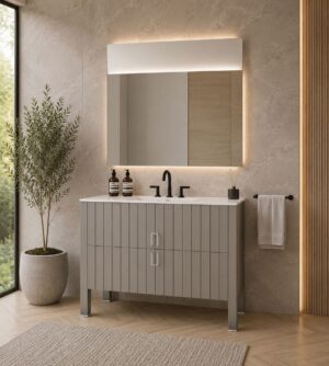 Vanitory Deck  Con Loza Campi 100x46