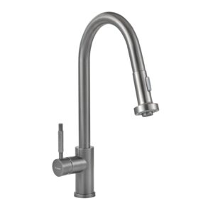 10300GF Gourmet Cocina mesada c/rociador extraible Grafito Piazza
