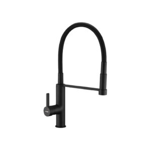 10317NE Kitchen Pro Cocina Mesada C/ Rociador Extraible Negra Piazza