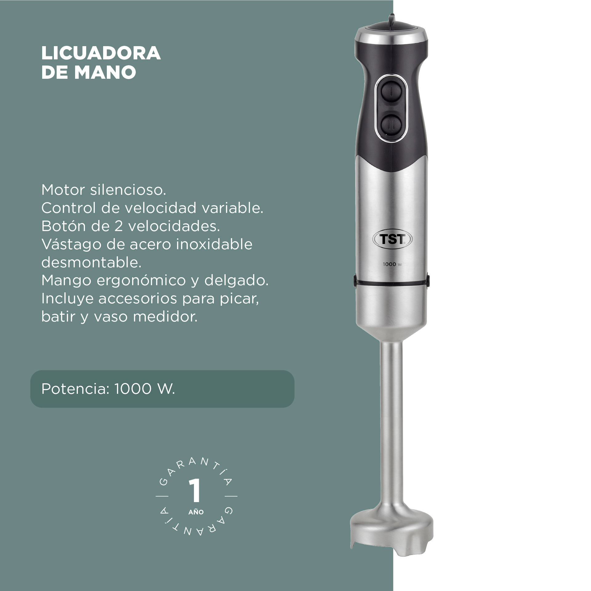 Licuadora de mano TST - Imagen 2