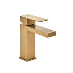 11100OM Cube lavatorio mesada oro mate Piazza