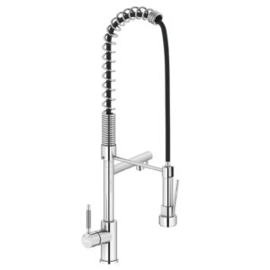 10309 Gourmet Cocina Mesada C/ Flexible, Rociador Extraible Y Pico Piazza