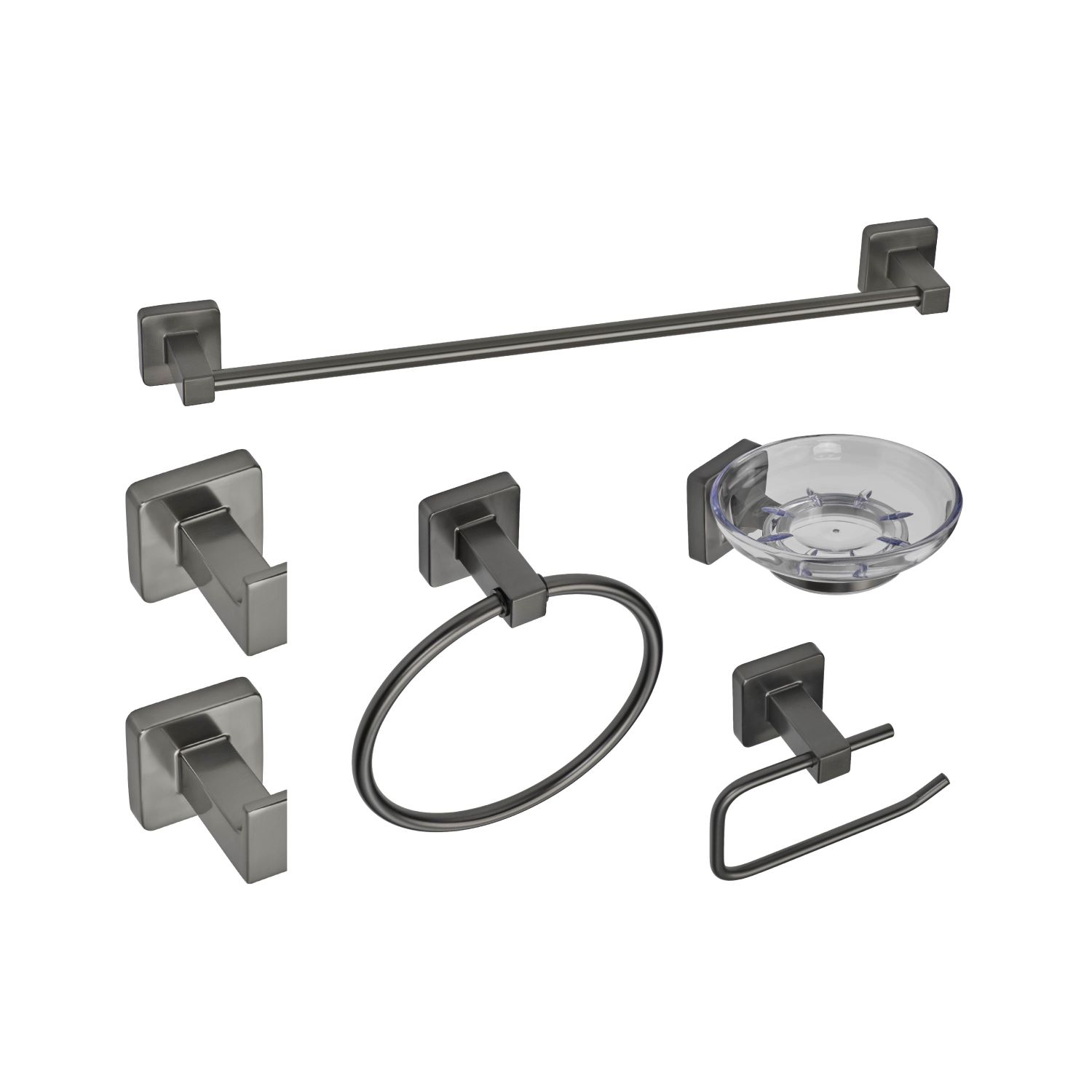 73029GF Cube Set 6 Piezas Grafito Piazza