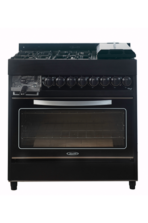 Cocina Semi Industrial Cheff Glass Black Maraldi