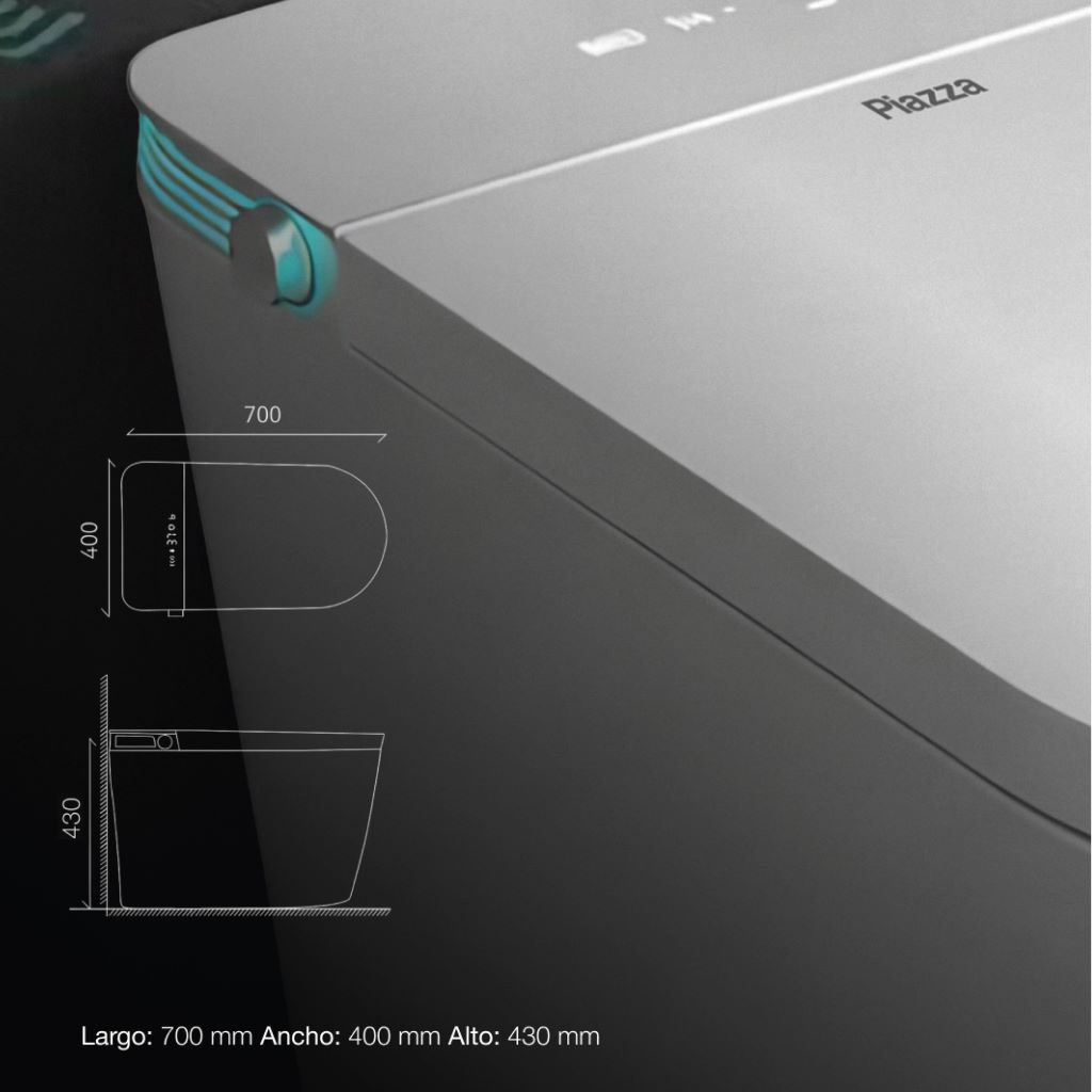B0920 Padova Smart Toilet Piazza - Imagen 5