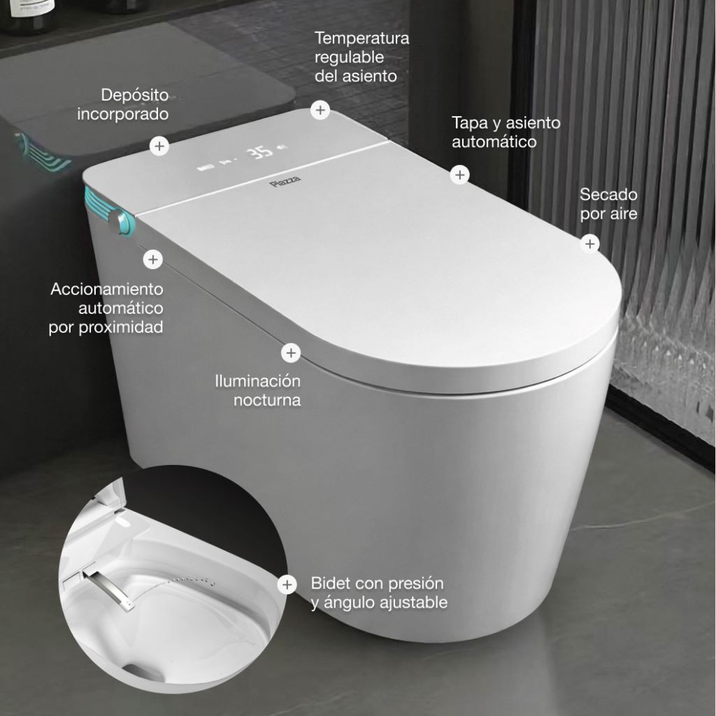 B0920 Padova Smart Toilet Piazza - Imagen 2
