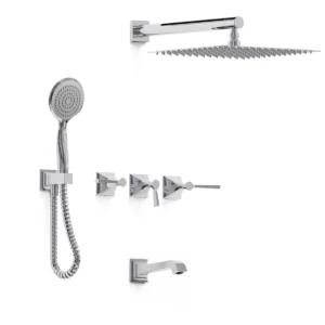 51010- New Castle Lever Ducha con pico y duchador Hidromet